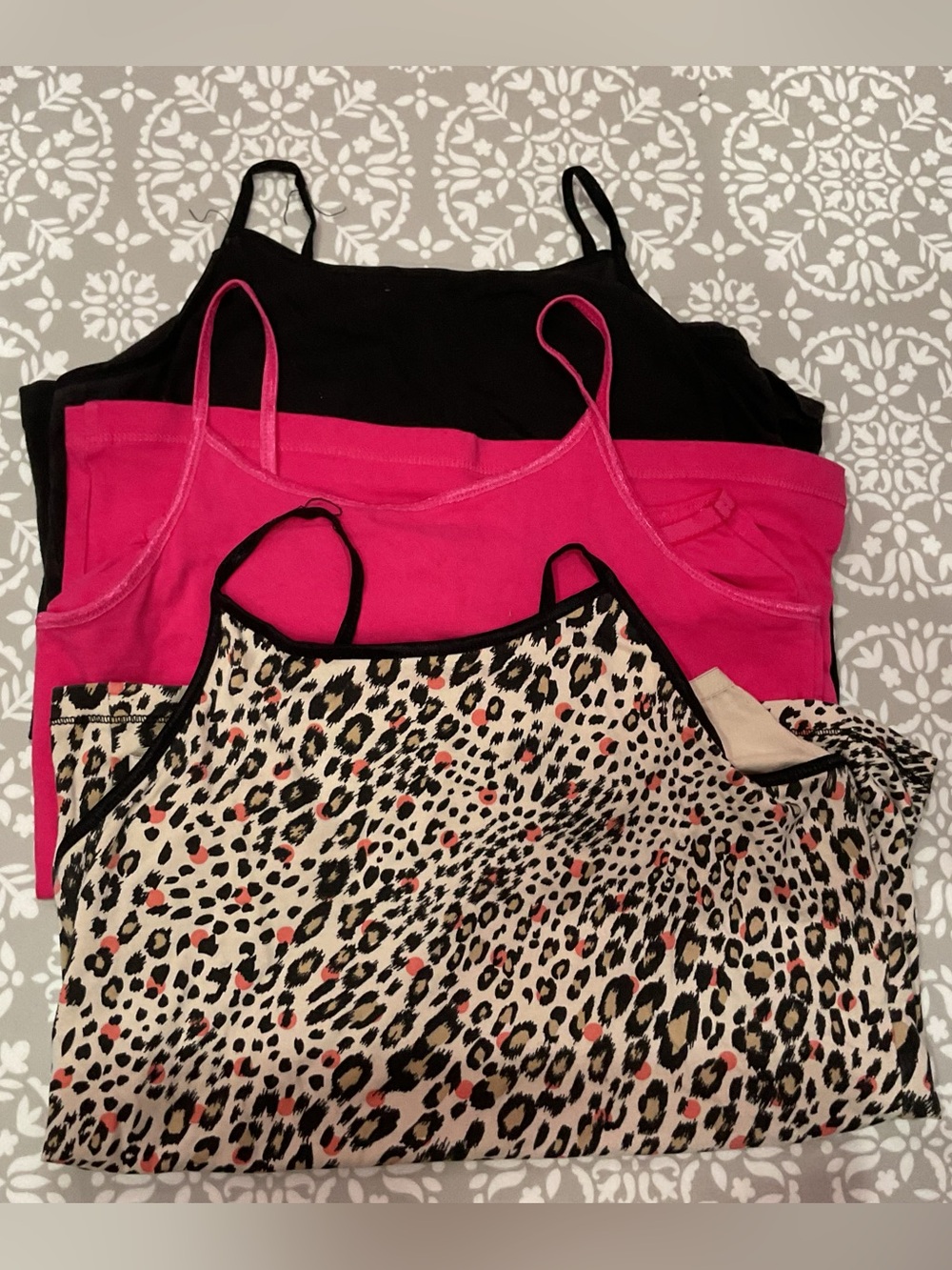 Faded Glory Girls 3-Pack Training Bra Undershirts Size L (10/12)